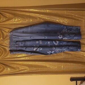 Pixie Lady Big Leg Palazzo Pants Blue Size 2x NWT